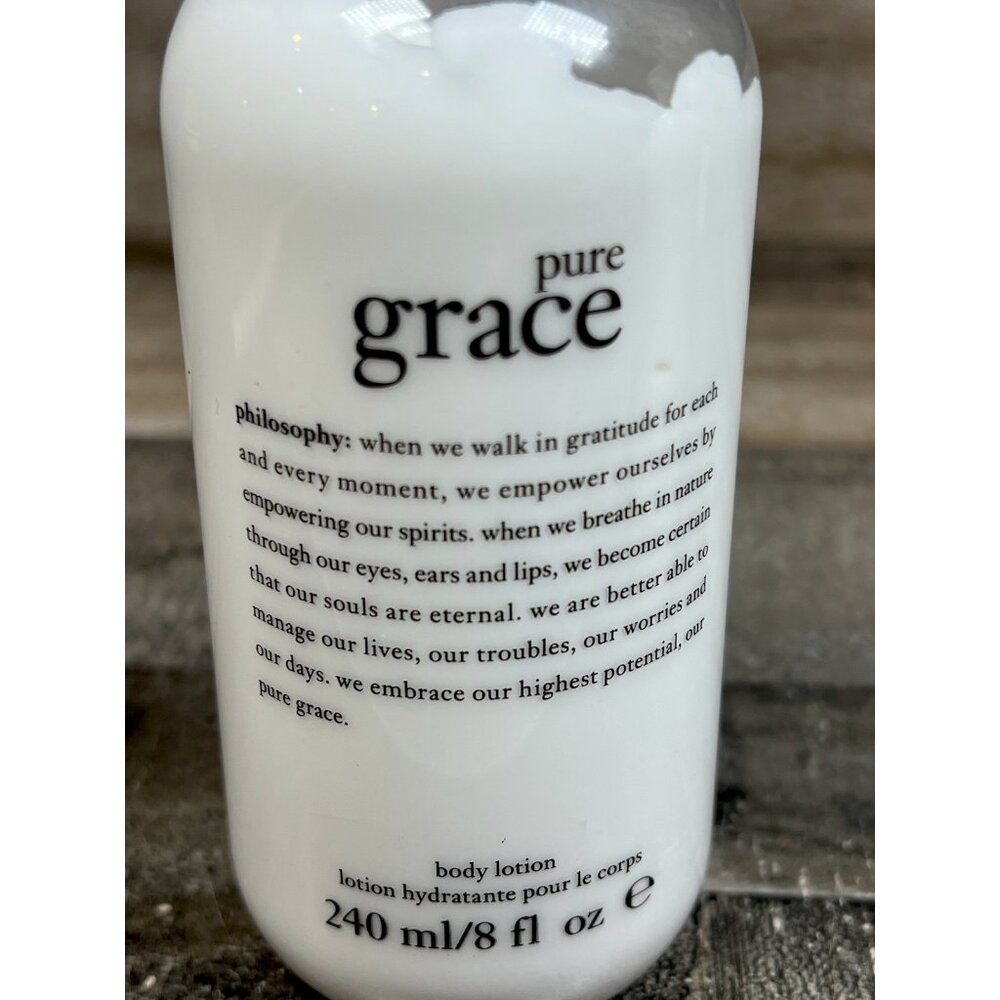 PHILOSOPHY PURE GRACE SHAMPOO,BATH &SHOWER GEL &BODY LOTION 8FLOZ - Picture 5 of 5